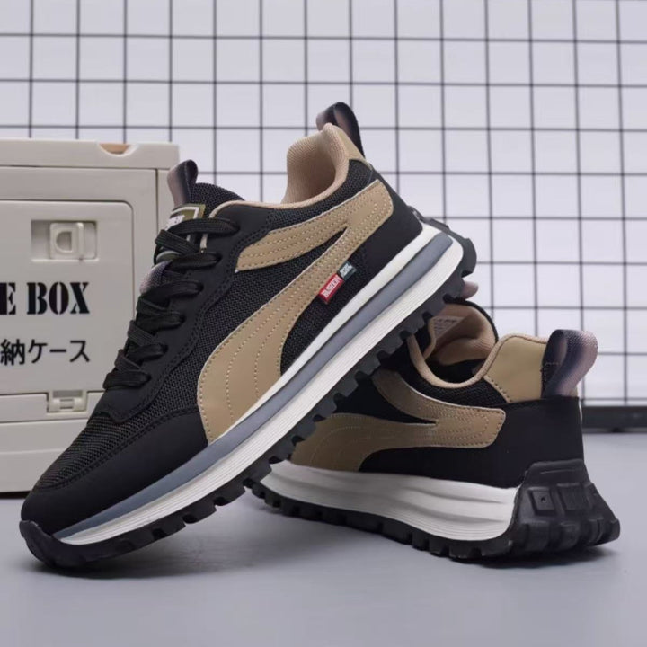 Herre løbesneaker med slidstærk overkonstruktion og innovativ dæmpningsteknologi Stilla