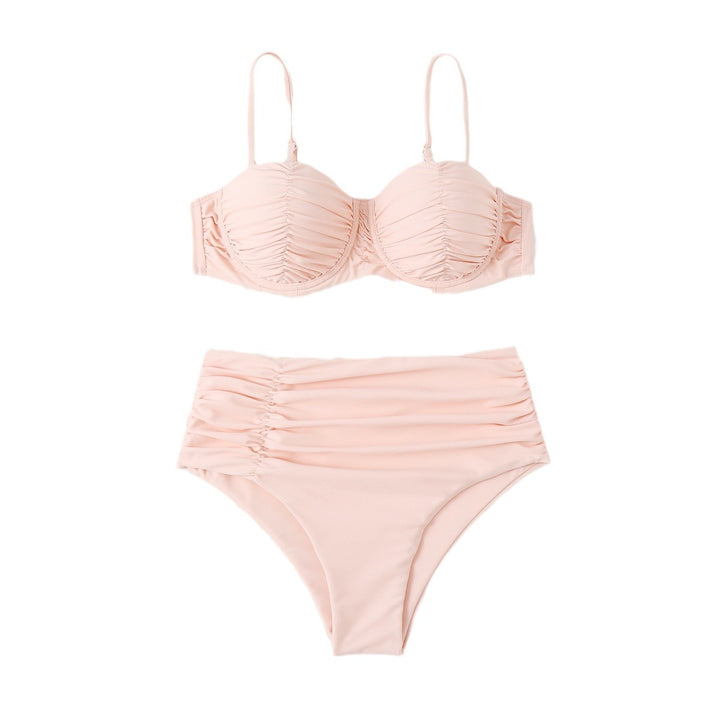 Dame Rynke Undertråd Bikini Sæt Stilla