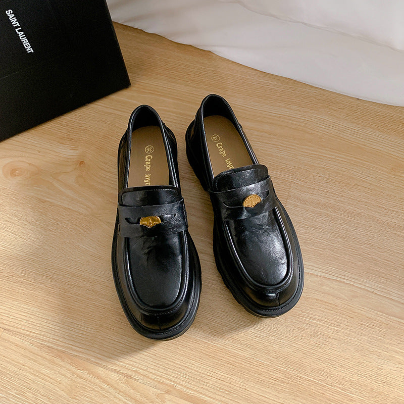 Dame Chunky Loafer-sko med markant sål Stilla