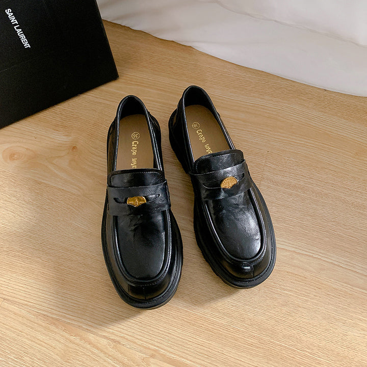 Dame Chunky Loafer-sko med markant sål Stilla