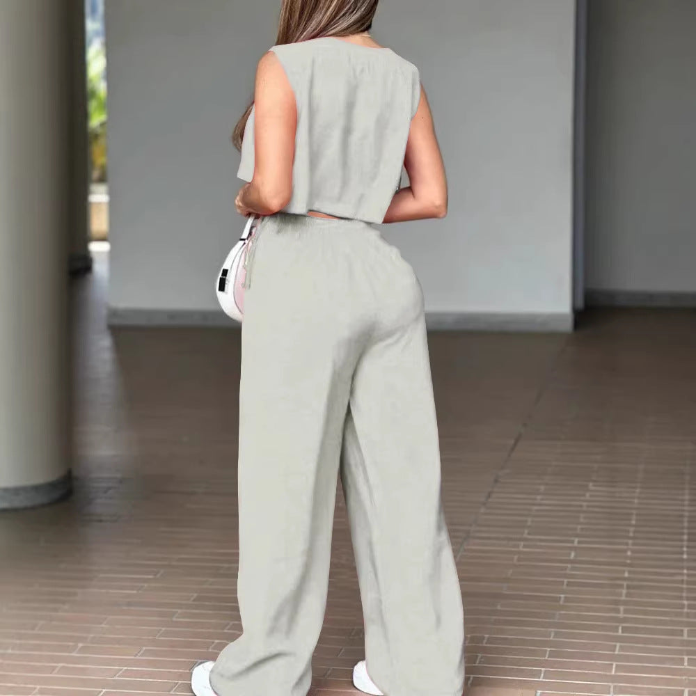 Damer Casual to-delt outfit med kvalitetsstof og moderne snit Skovae