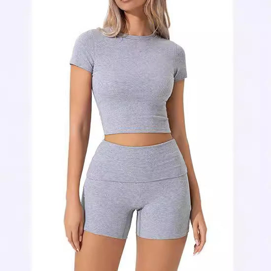 Dame Sport-Bustier og Shorts-Sæt Stilla