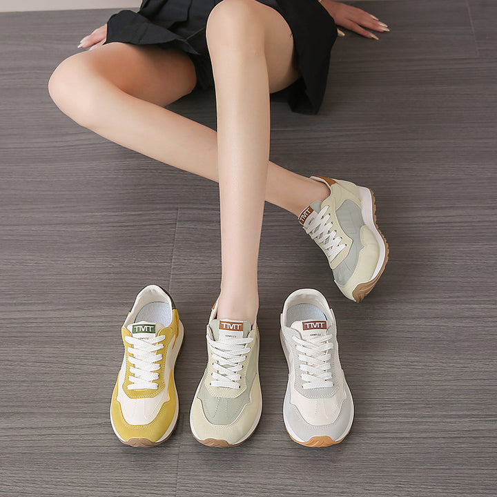 Dame Sporty Sneakers med ergonomisk dæmpningsteknologi og åndbart overfladestruktur Stilla