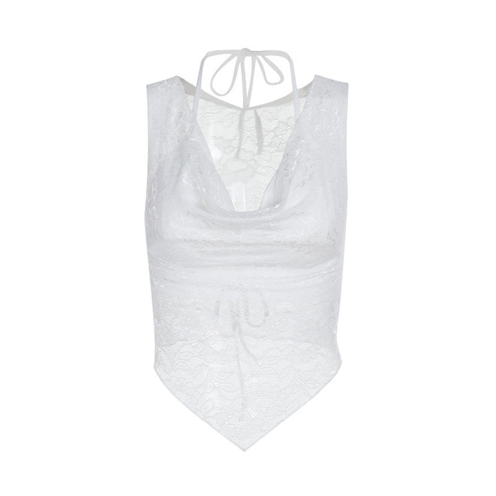 Dame Gennemsigtig Spids-Bodysuit Stilla