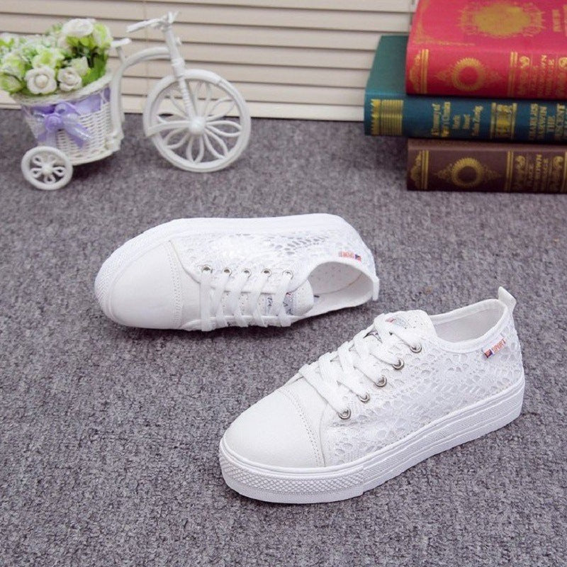 Dame Åndbare Sneakers med elegant Netstruktur Stilla