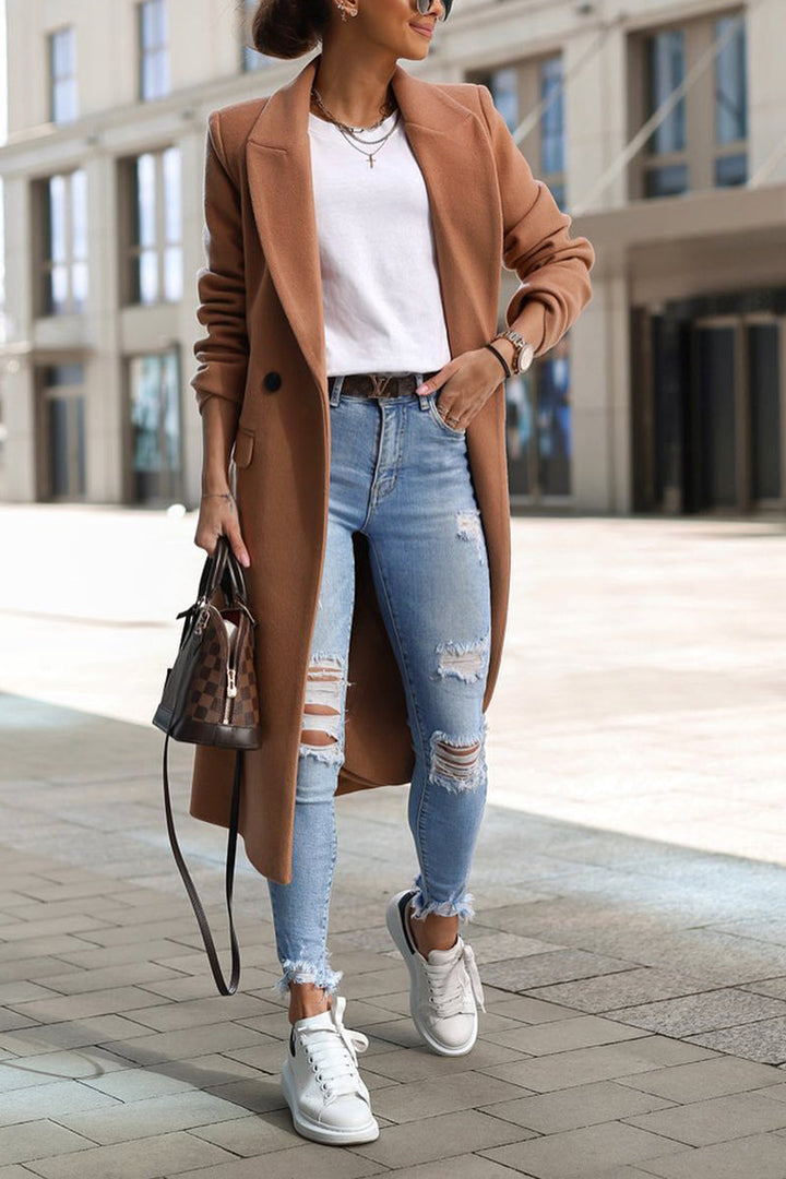 Stilla | Ripped Raw Edge Skinny Jeans