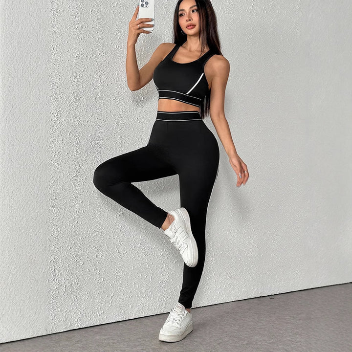 Damer Sporty To-Delt Sæt med ergonomisk Design og åndbare Materialer Skovae