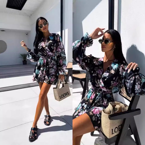 Dame Floral Kimono-Âr Stilla
