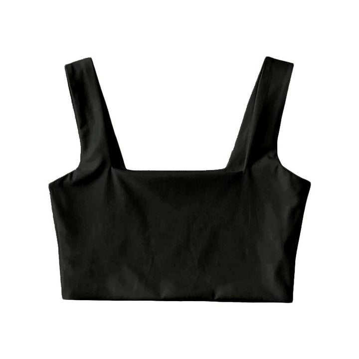 Femme Kvadrat-Udskæring Crop Top Stilla