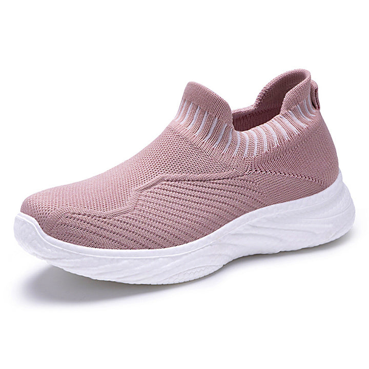Damer Let Slip-On Sport-Sneakers med innovativ mesh-konstruktion og fleksibel sål Stilla