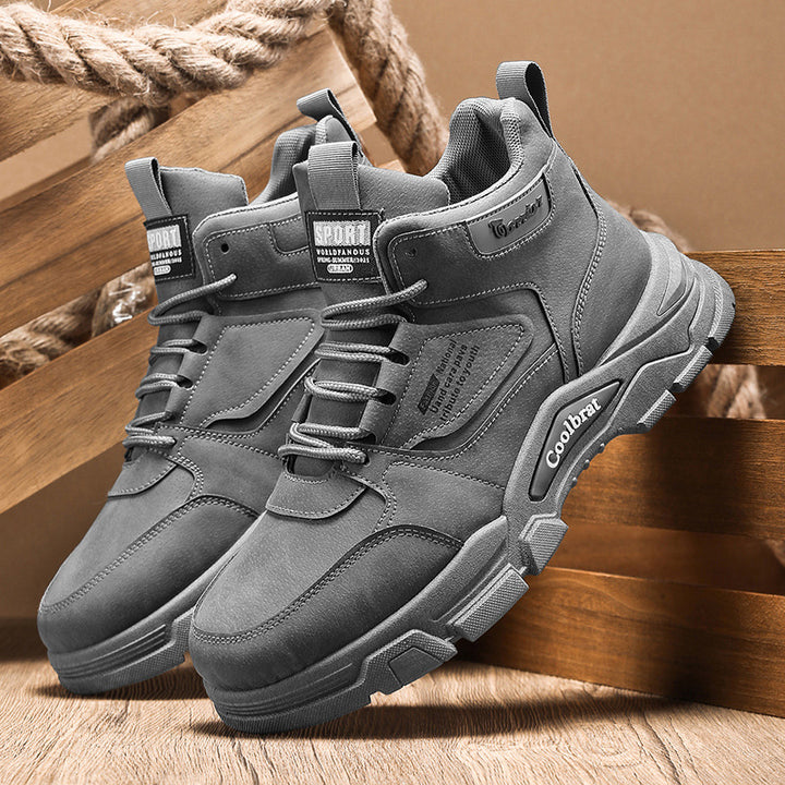 Femme Rugged High-Top Utility Sneakers Stilla