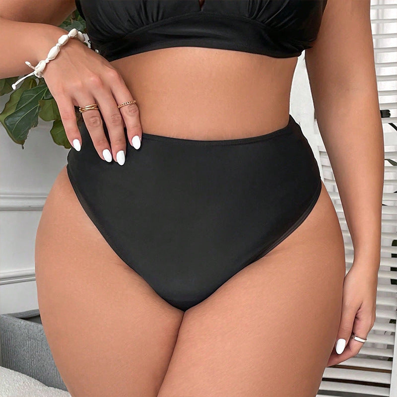 Dame Højt skåret bikini med raffineret cut-out-design Skovae