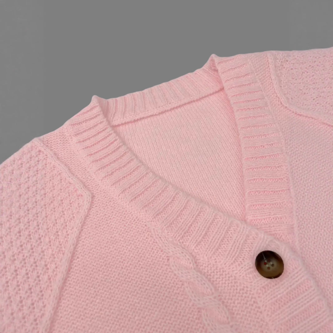 Kvinders cardigan i afslappet oversized stil Stilla