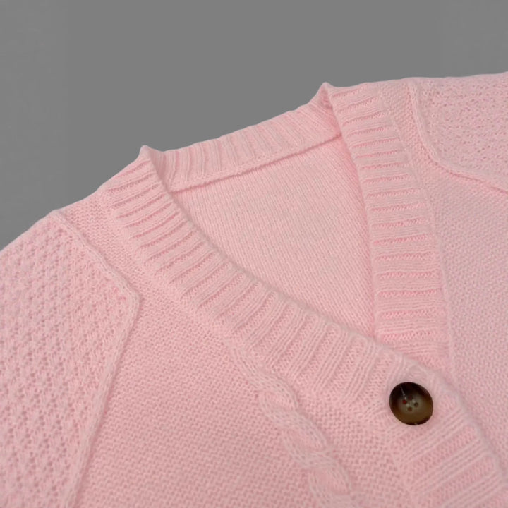 Kvinders cardigan i afslappet oversized stil Stilla
