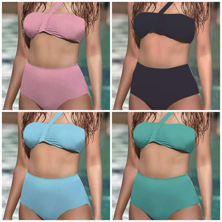 Dame Højtaljede Bikini Sæt Stilla