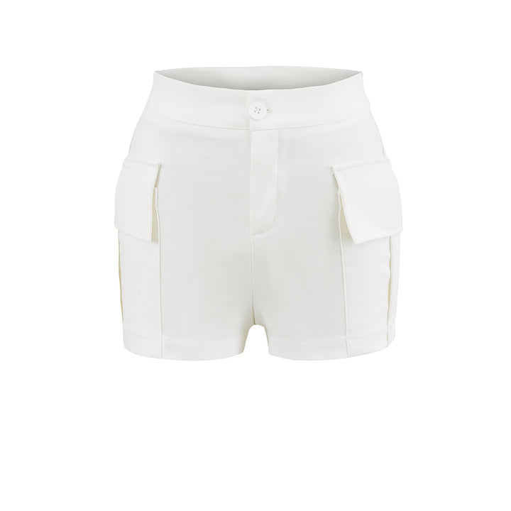 Dame Cargo-shorts med praktiske sidelommer og elegant snit Stilla