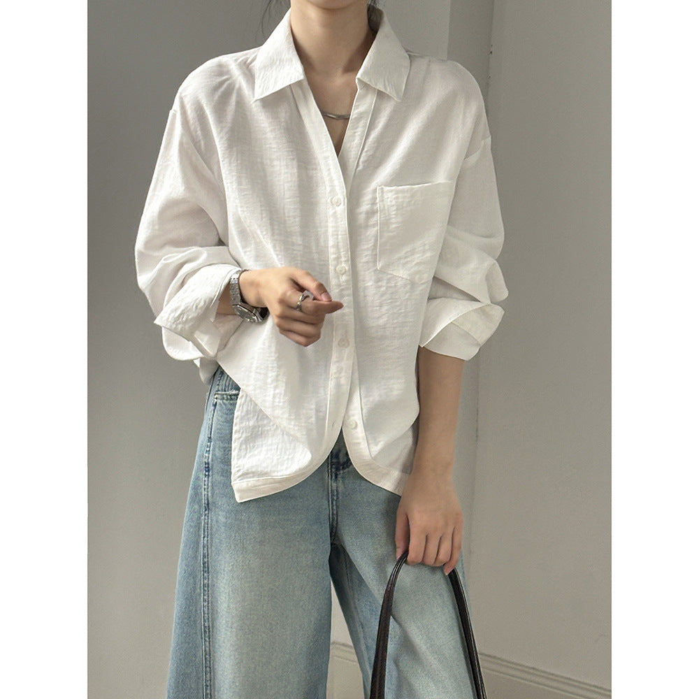 Dame Løs Skjorte med Oversized Pasform Stilla