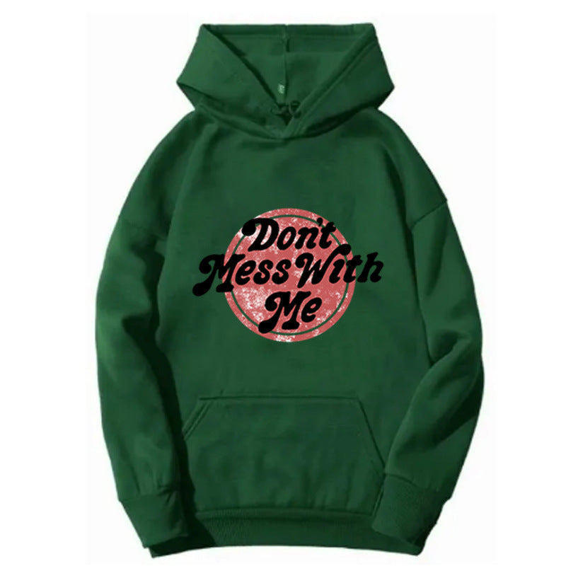 Kvinders hoodie med kreativt statementsdesign Skovae