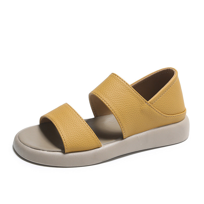 Dame komfortable sandaler med justerbar velcro og ergonomisk fodseng Stilla