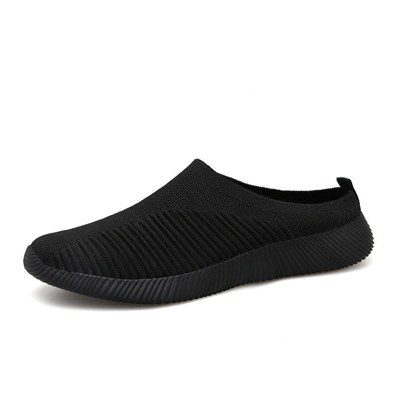 Dame nan ultralet Slip-On fritidssko med sømløs netstrik, ergonomisk hælflap og fleksibel bølge sål Skovae