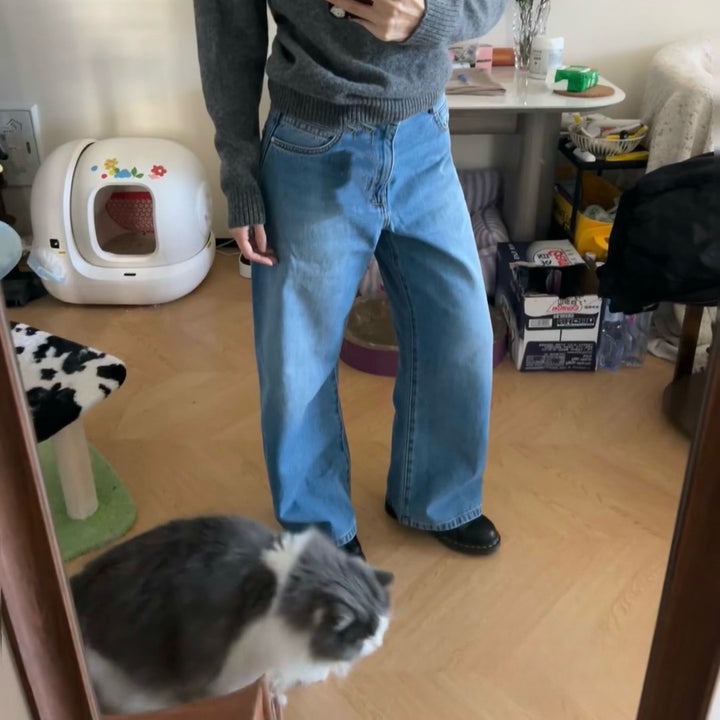 Dame kvalitetsjeans i casual skæring Stilla