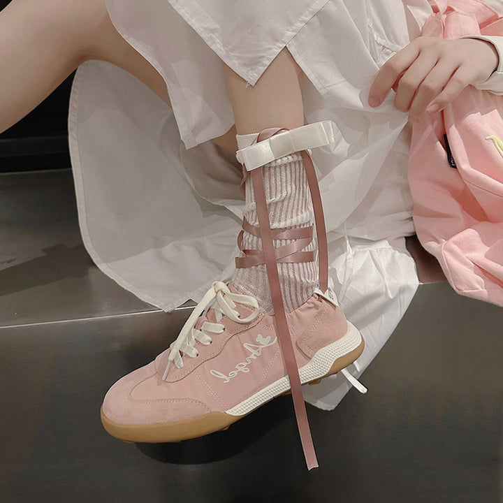 Dame Sporty Sneakers med åndbart overmateriale og skridsikker sål Stilla