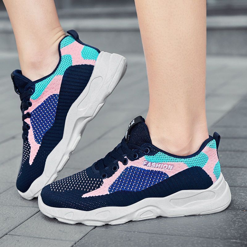 Dame Sporty Fritids-Sneakers med let dæmpning Stilla