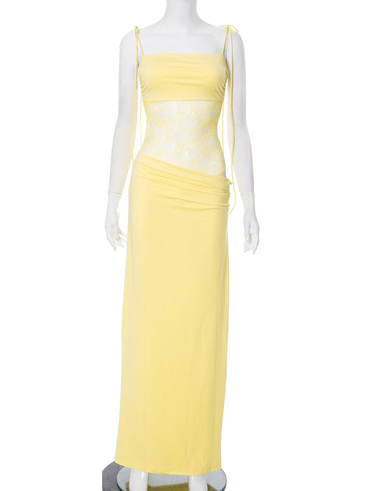 Femme Elegant og figursyet aftenkjole Stilla