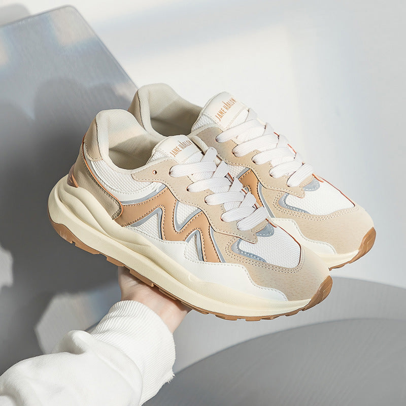 Dame Sporty Dad Sneakers med åndbart overfladestruktur og høj kvalitet støddæmpning Stilla