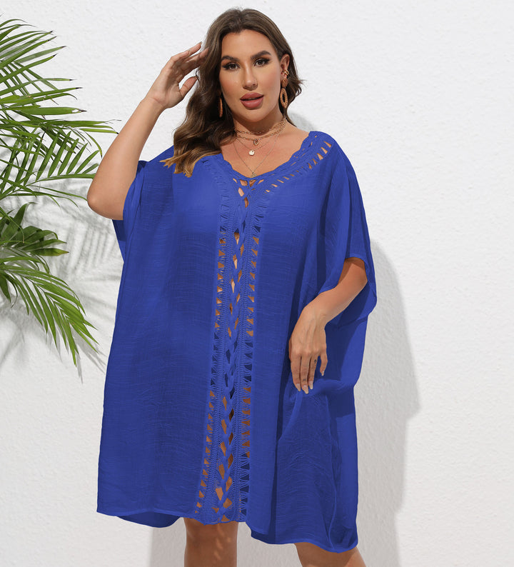 Dame Let Strand Kaftan Overgang Stilla