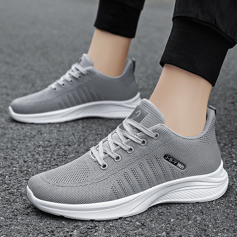 Herrer Sporty FritidsSneakers med åndbart overmateriale og støddæmpende sål Stilla