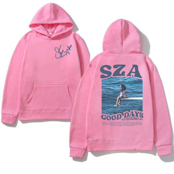 Dame hoodie med kreativt design og materialer af høj kvalitet Skovae