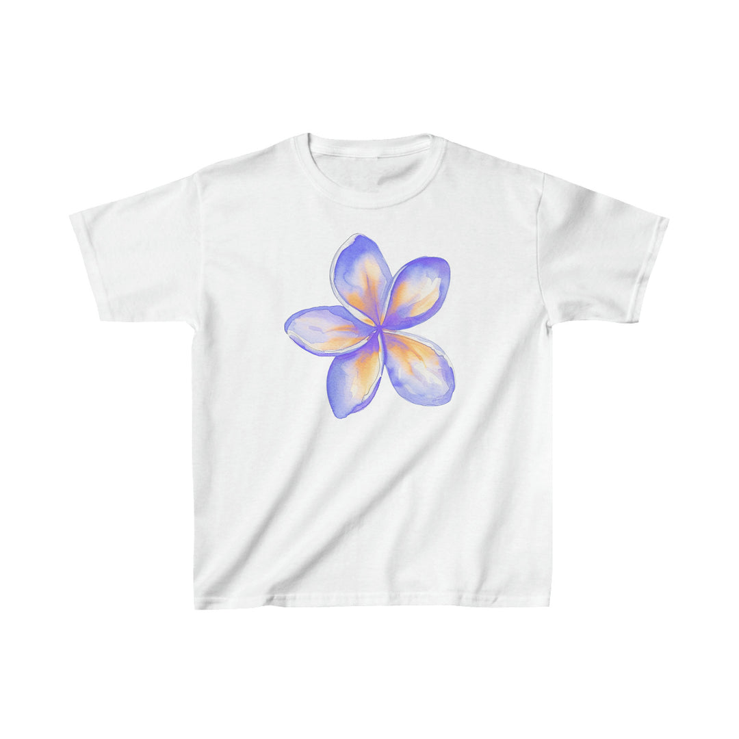 Dame T-shirt med dekoreret hjerte-motiv Skovae