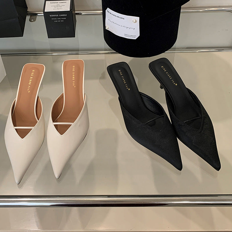 Dame elegante mules med spidst design og komfortabelt indvendigt foder Stilla