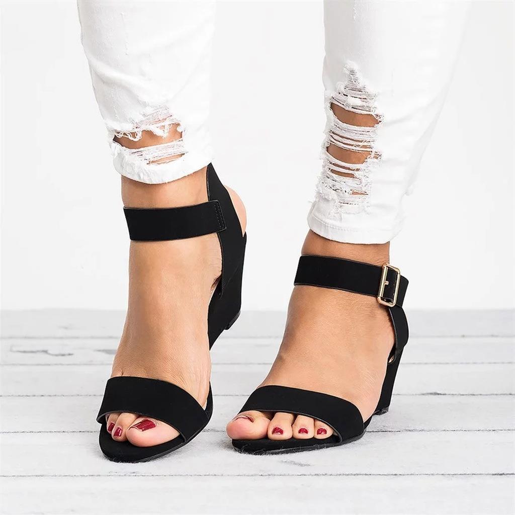 Dame elegante sandaler med komfortabelt fodseng Stilla