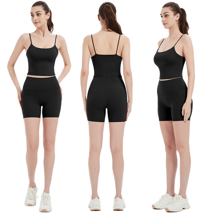 Damer Sportslig Top og Shorts Sæt Stilla