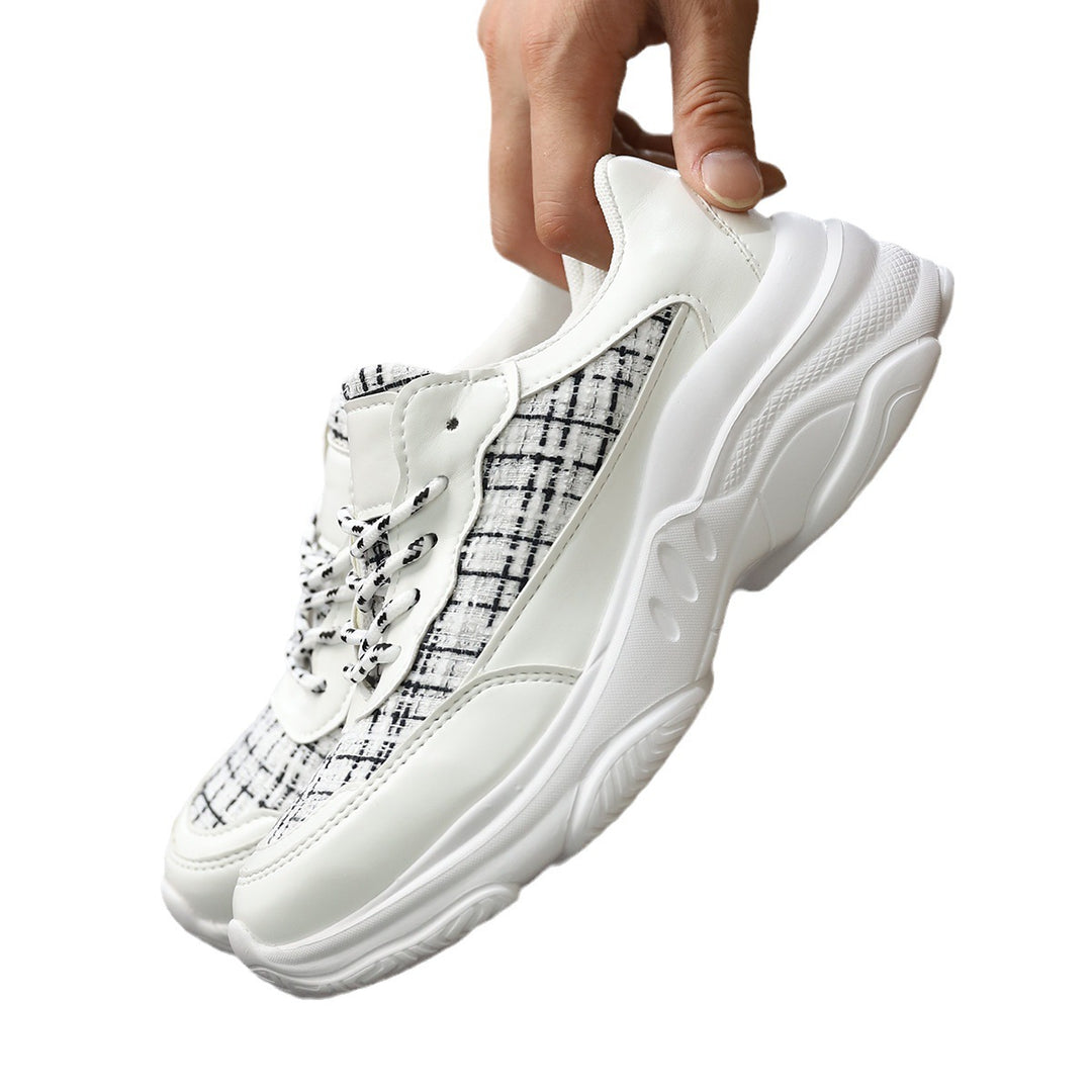 Dame Sneakers med struktureret overmateriale og åndbar sål Stilla