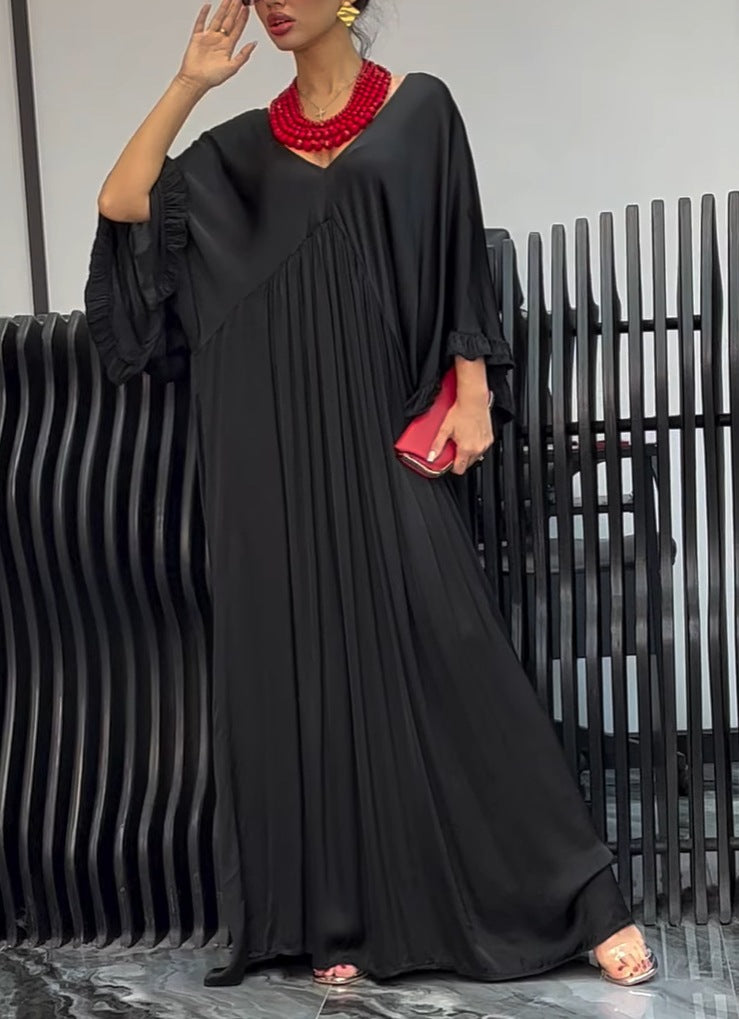 Kvinder Elegant Maxi Kaftan Kjole Stilla