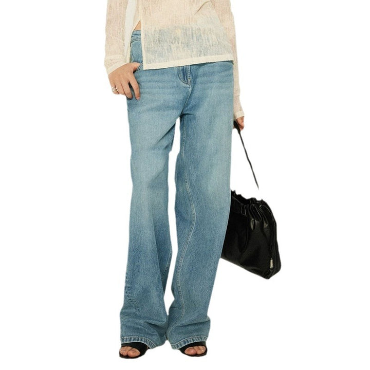 Kvinder High-Waist Bootcut Jeans lavet af høj kvalitet Denim Stilla