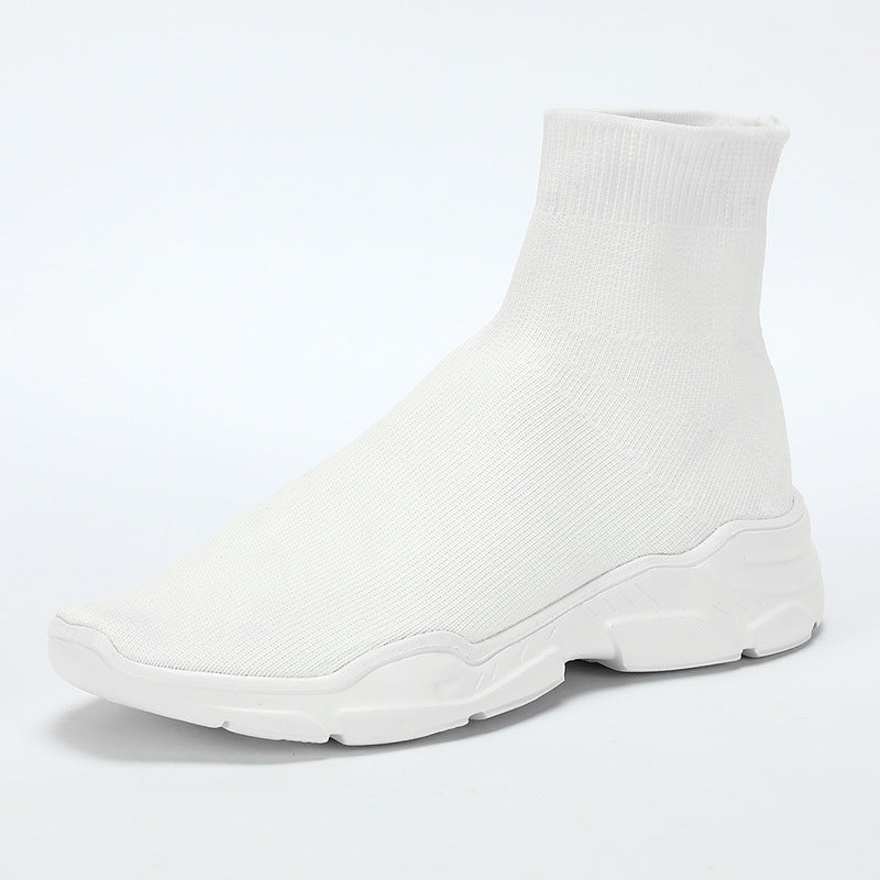 Dame High-Top Sneakers med elastisk strik-overdel Stilla