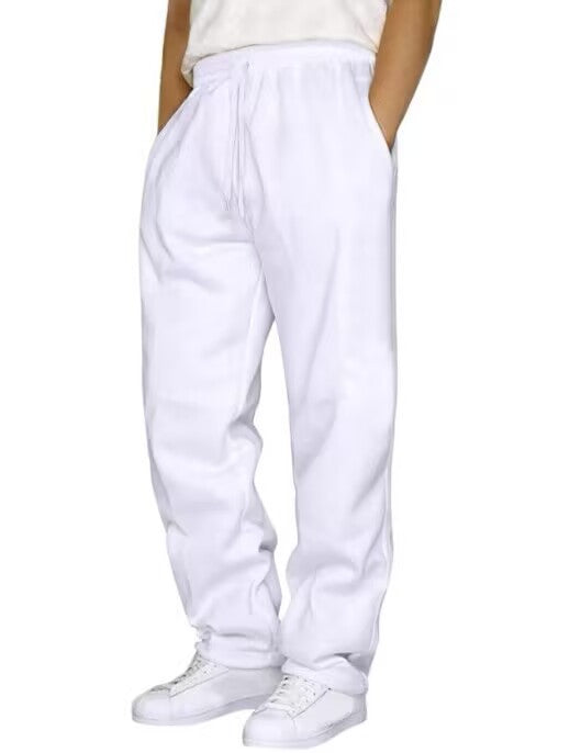 Kvinders komfortable sweatpants med sidelommer og elastisk talje Skovae