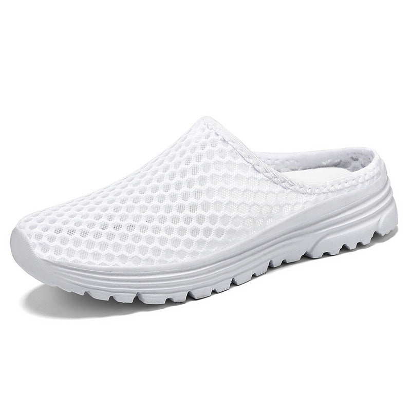 Dame Åndbar Slip-On Clogs med skridsikker sål og komfortabelt fodseng Stilla