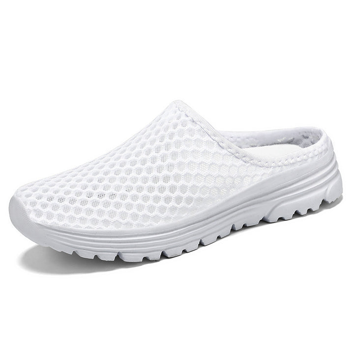 Dame Åndbar Slip-On Clogs med skridsikker sål og komfortabelt fodseng Stilla