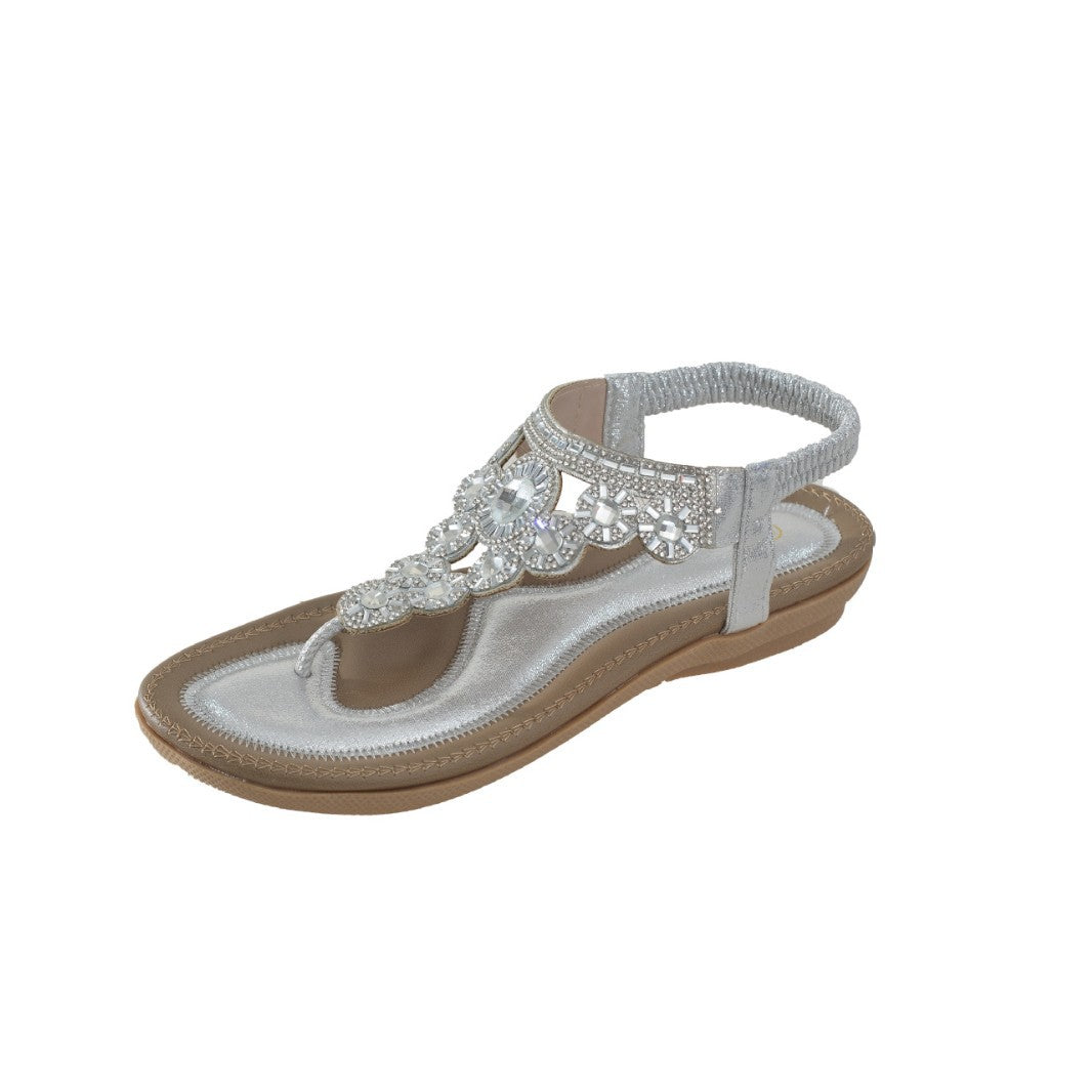 Dame ædelstensbesatte sandaler Stilla