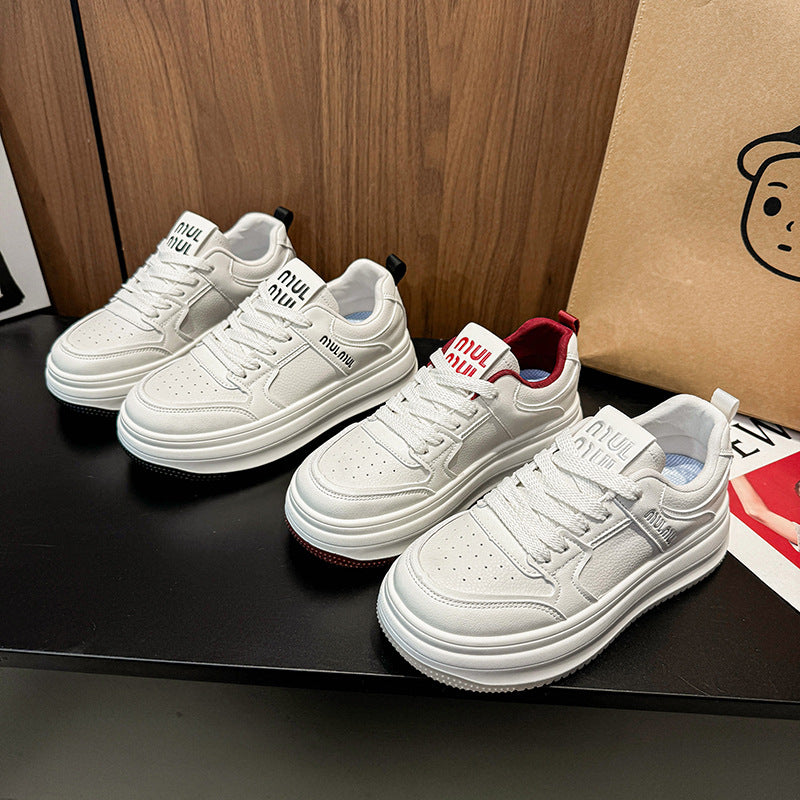 Dame mode Sneakers med stødabsorberende sål og åndbar overfladestruktur Stilla