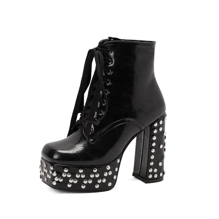 Femme Nitter Platform Støvler Stilla