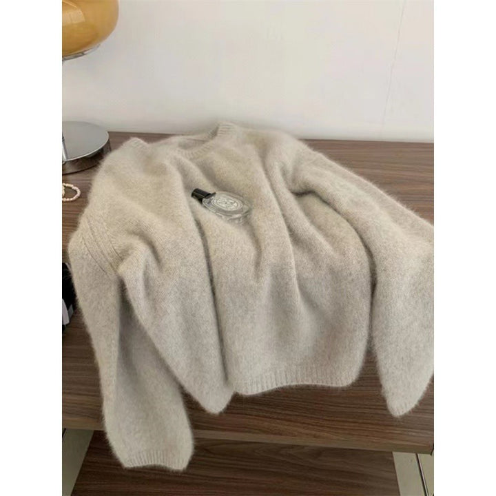 Damer Cozy Sweater lavet af fin strikblanding Stilla