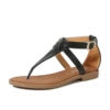 Dame sandaler med slangeskindsdesign fra Stilla