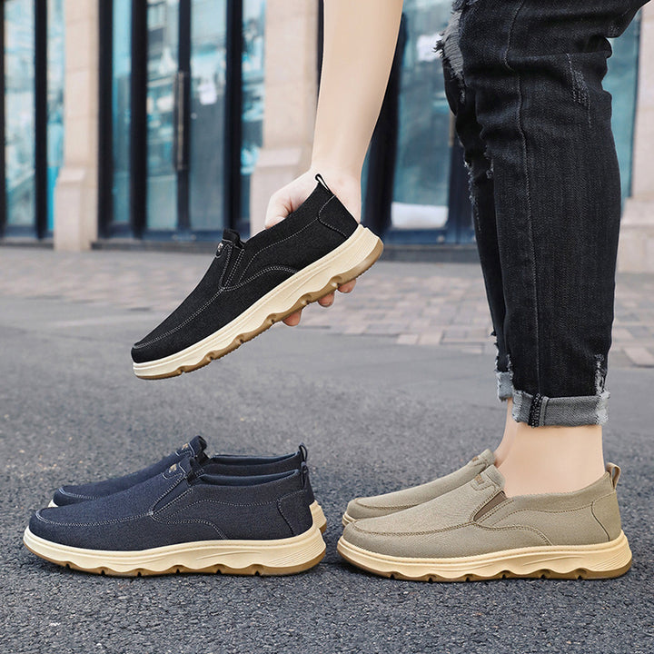 Dame Slip-On Sneakers med skridsikker sål og åndbart overmateriale Stilla