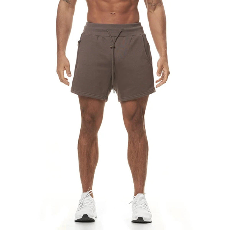 Herre sporty shorts med praktiske sidelommer og justerbart bånd Stilla